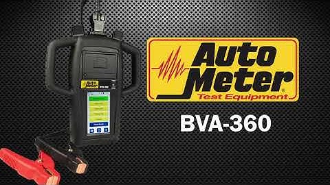 Introducing the BVA-360 Tester from AutoMeter