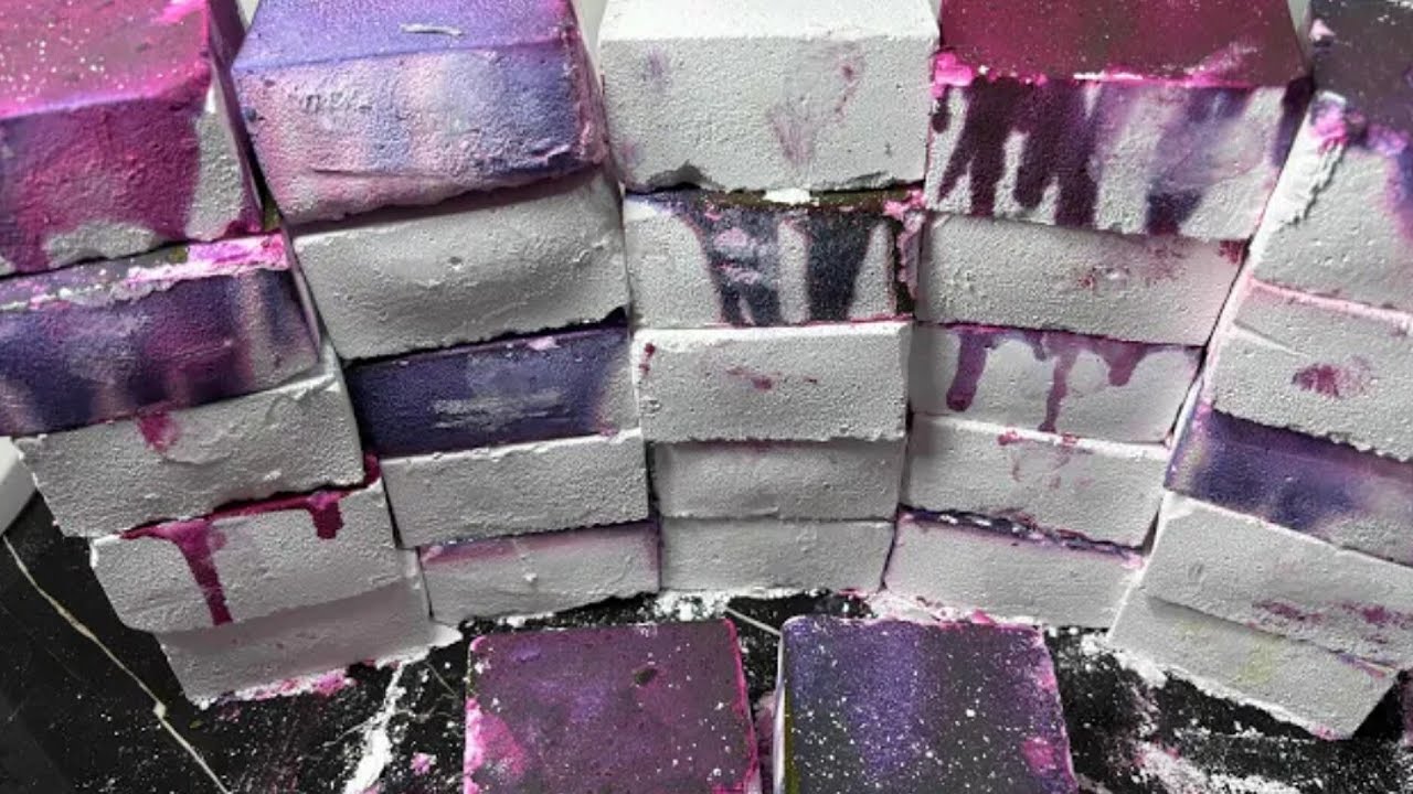 1 Hour 🎧 Long One Crush Compilation Gym Chalk Crush Asmr @ASMRgymchalkIndonesia ,