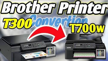 Brother 🔥DCP T300 to DCP T700W😍 Convertion Full video | Brother printer🔥