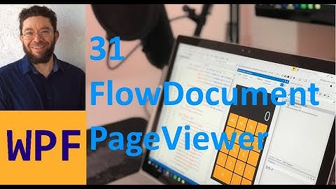 FlowDocumentPageViewer - 31 - WPF C# en español