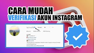 Verifikasi Akun Instagram Sangat Mudah Langsung Centang Biru