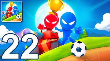 Stickman Party - Gameplay Walkthrough Part 22 - Tournament Mode (Android, iOS)