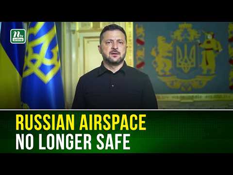 Zelenskiy warns Russian airspace is becoming unsafe amid drone attacks | NTV Global