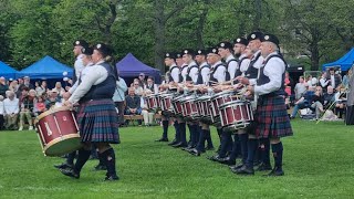 Police Scotland Fife Pipe Band Playing Their New Medley at Banchory