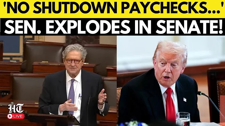US Senate LIVE: Sen. Explodes Over Govt. Shutdown | John Kennedy | Donald Trump | US News