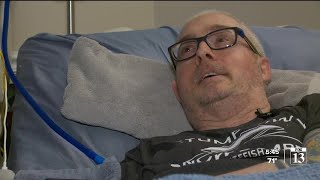 Sandy man with MS prepares to leave hospice; says passion project saved his life