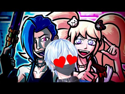 Reaction to Jinx vs Junko Enoshima (By FreshyKanal)