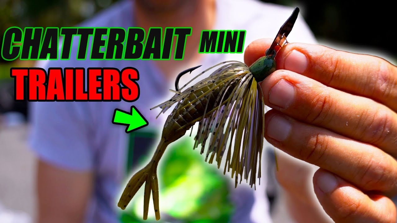 The ONLY CHATTERBAIT Mini Trailers You NEED to catch Fish in Fall 