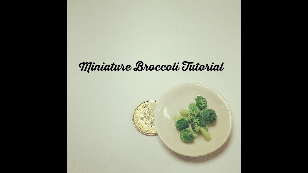 Miniature Broccoli Tutorial
