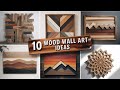 10 Best DIY Wood Wall Art Ideas | Easy Projects for Home Decor & Beginner Woodworkers