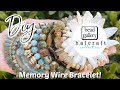 DIY Memory Wire – Bracelets - Jewelry Making – Epiphany Bracelet