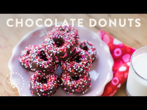 Bake Chocolate Donuts - Honeysuckle