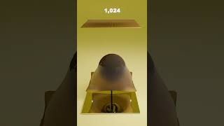 0% vs 100% Cylinder Slide Soft Alpha Products 3D Rendering Satisfying Reels 89