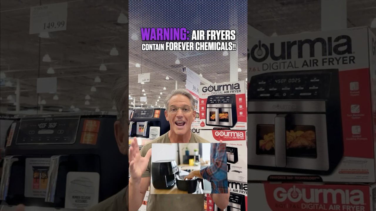WARNING: Air fryers contain forever chemicals 