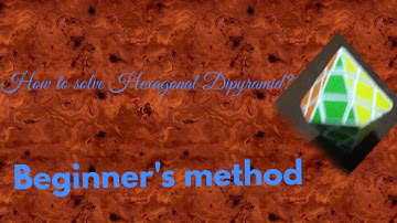 How to solve hexagonal dipyramid