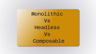 Famous Monolithic, Headless, or Composable? Choose the Right Tech Stack Net Worth