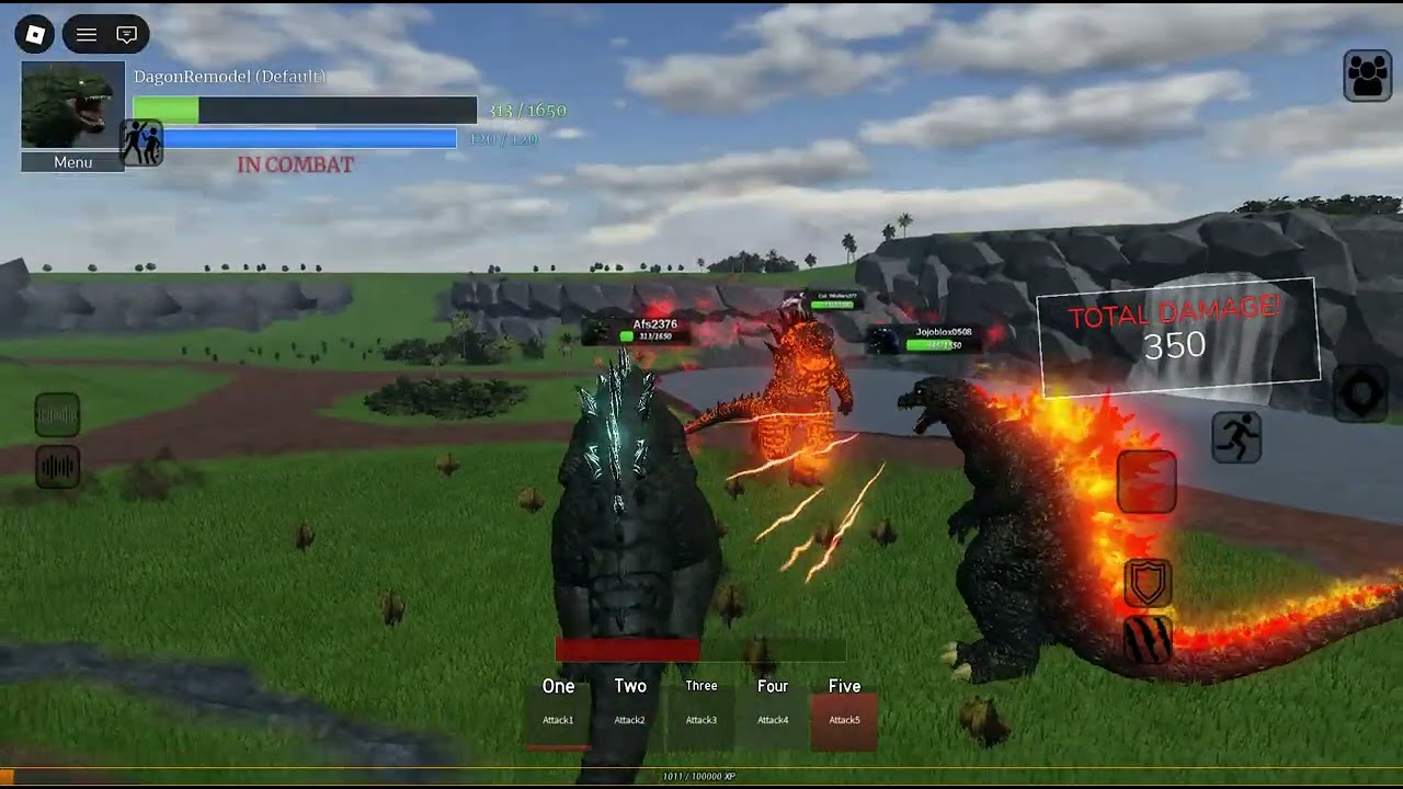 THERMO GODZILLA HELPS ME (Age Of Titans)