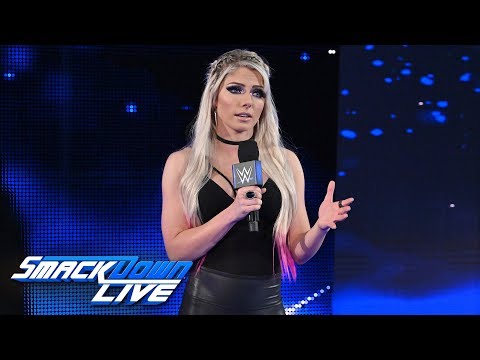 Alexa Bliss announces a WrestleMania SmackDown Tag Team Title Match: SmackDown LIVE, Apr. 2, 2019