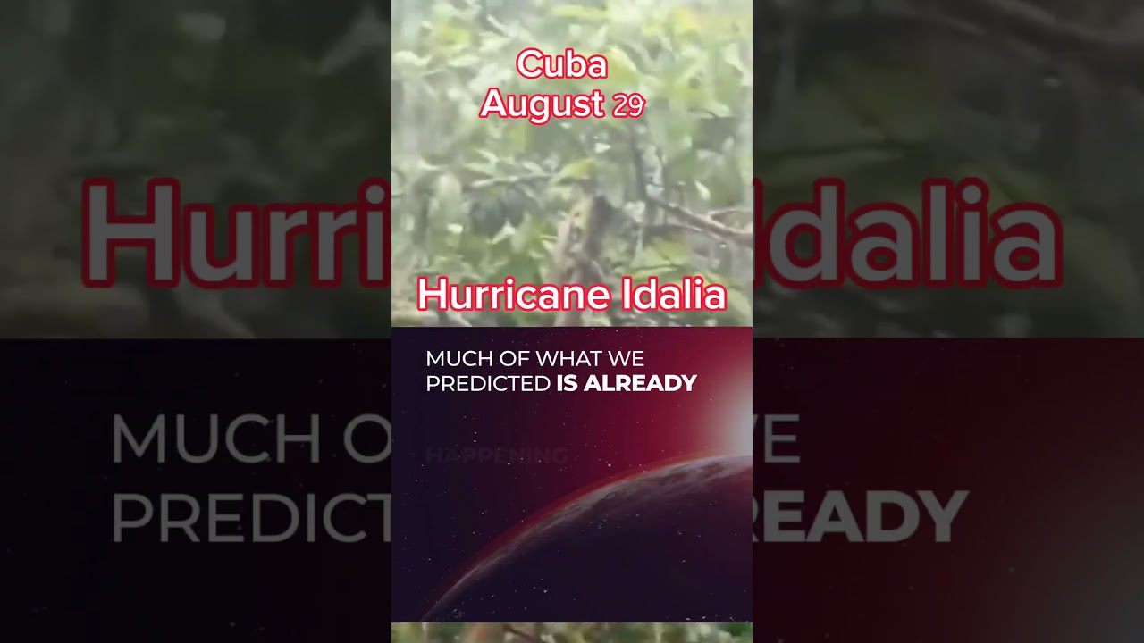 Hurricane Idalia is approaching Cuba | August 2023 