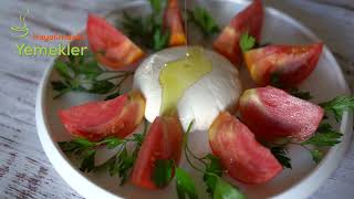 EVDE BURRATA PEYNİRİ YAPTIM BURRATA PEYNIRI TARIFI EV YAPIMI BURRATA TARIFI