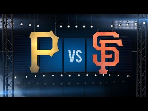 8/17/16: Six-run 5th helps Pirates defeat Giants, 6-5