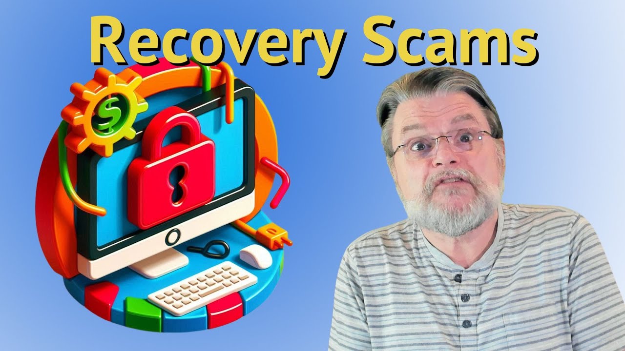 How to avoid an account recovery scam youtube
