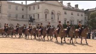 Household Cavalry Make Way For The Royal Horse Artillery | Forces TV