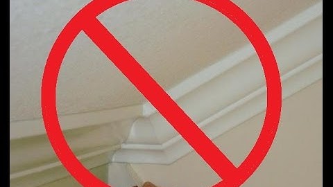 How to install crown molding on a vaulted cathedral ceiling WITHOUT transition piece