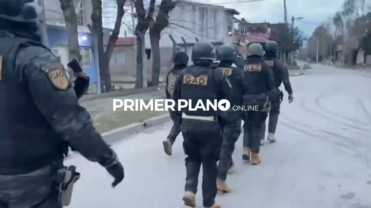 5 ALLANAMIENTOS TRAS 19 DISPAROS A UNA CASA EN GONZÁLEZ CATÁN: