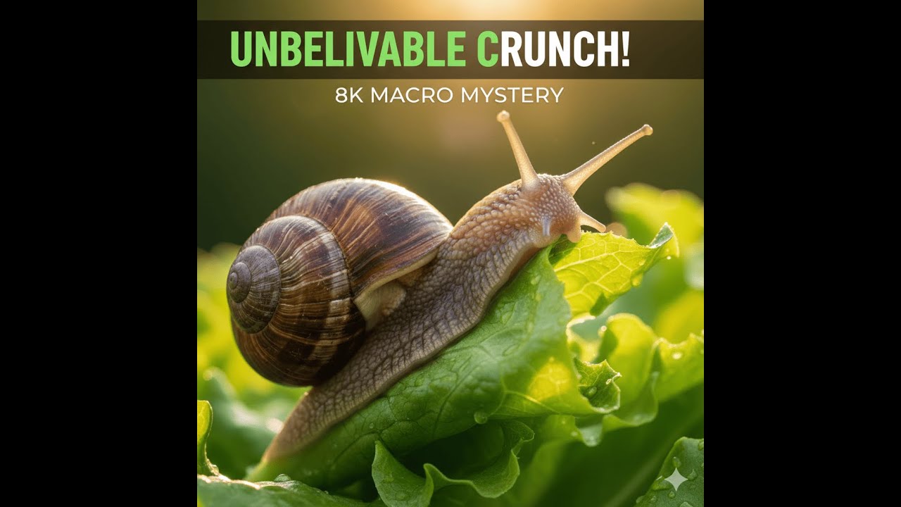 Most Satisfying Eating Sounds You've Ever Heard! 🎧 Snail ASMR