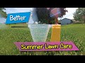 Better Summer Lawn Care