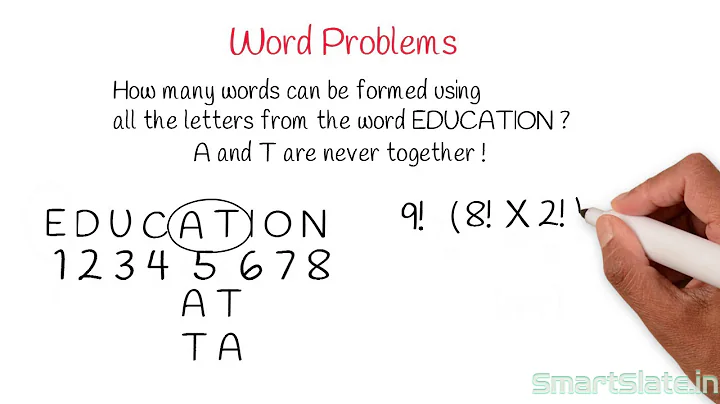 Solving Problems Part  3-Word and people arrangement problems(Permutations and combinations)