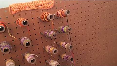 Weaving 005 - Setting up a continuous warping system for your rigid heddle loom (part 1)