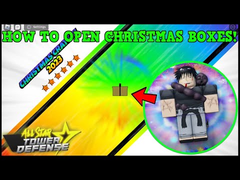 [ALL CODES]🎁HOW TO OPEN NEW CHRISTMAS BOXES (A.B.C & I,II,III) & WHEN ALL STAR TOWER DEFENSE THEORY!