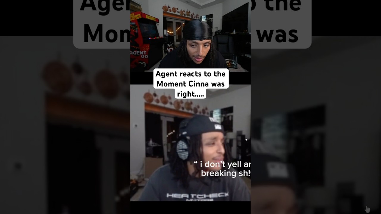 Agent reacts to the Moment Cinna was right..... 