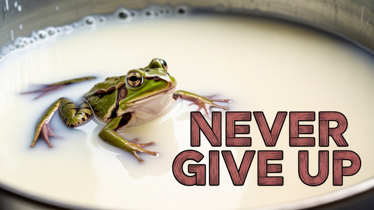 The Frog That Never Gave Up | Inspirational Story of Hope & Perseverance