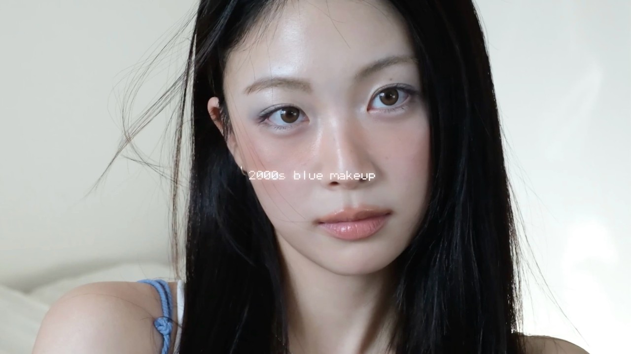 2000s blue 메이크업✩