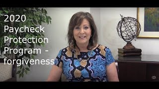 Paycheck Protection Program Loan - forgiveness