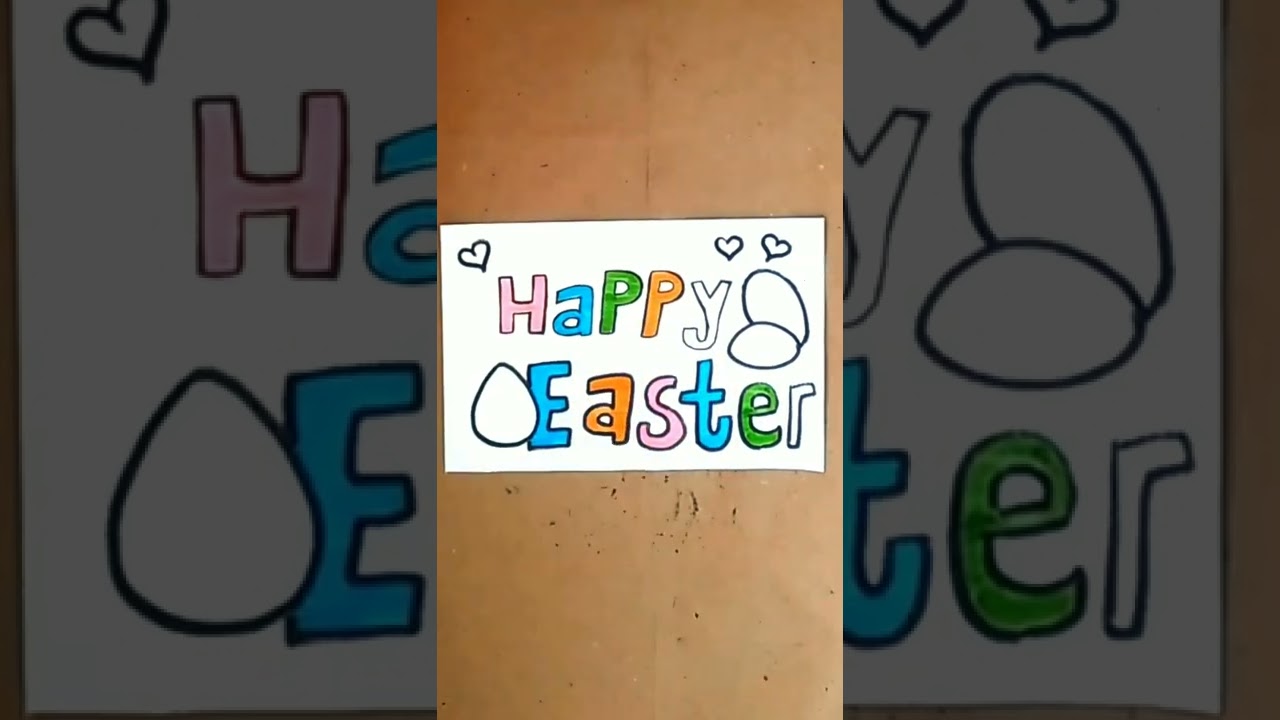 Easter Drawing || Easter Drawing Easy || Easter Card Ideas