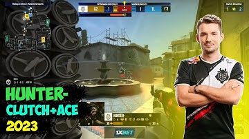 huNter- clutch 1v5 | huNter- 1 vs 5 Liquid | huNter- highlights | huNter- ACE