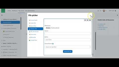 Add an announcement in Moodle 4.0
