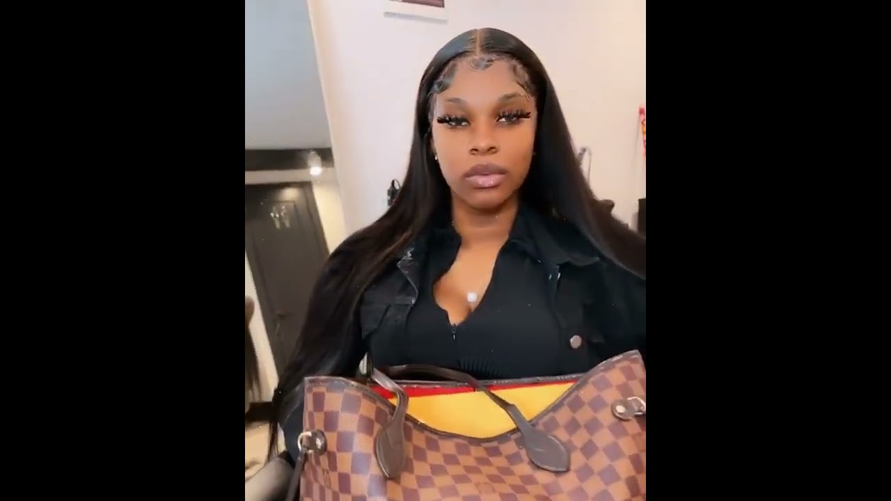 Straight Human Hair Wigs Preplucked Lace Front Wigs With Baby Hair