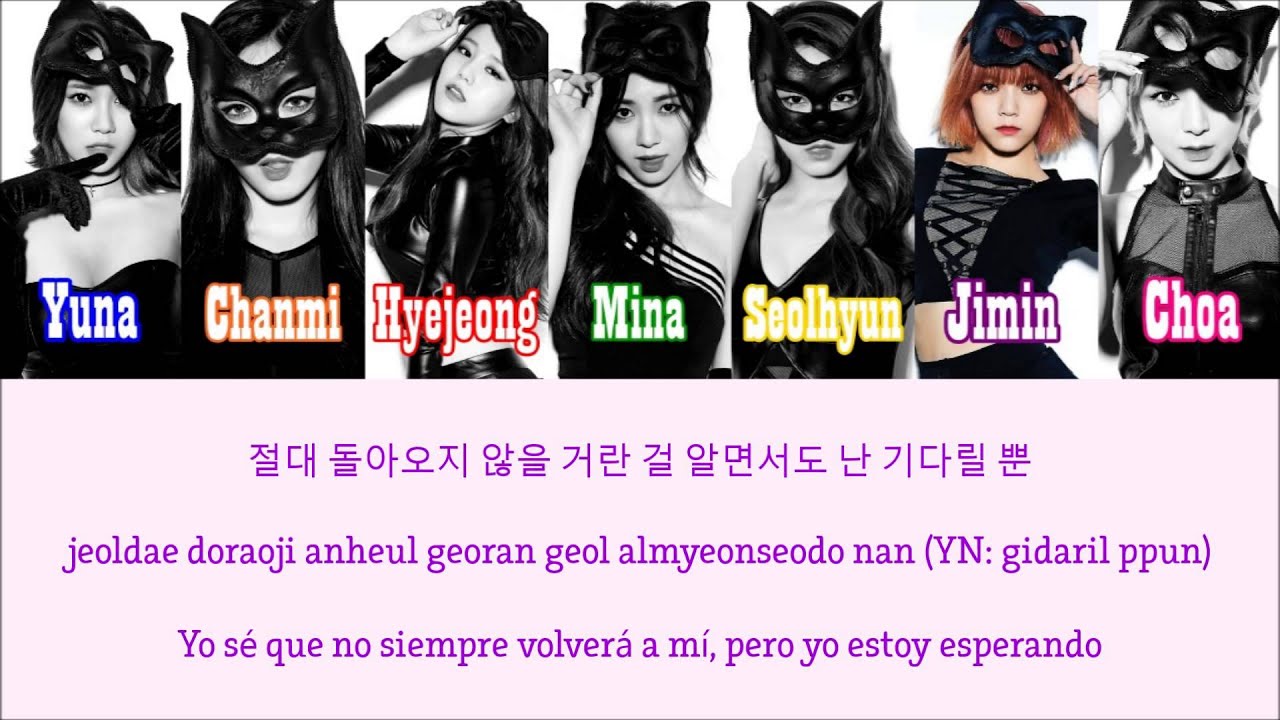 AOA - Time [Sub. Español + Hangul + Rom] Color & Picture Coded