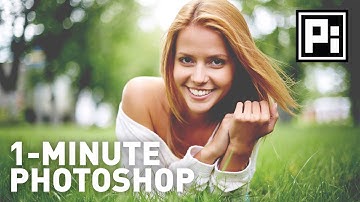 Create a Beautiful Matte Effect | 1-Minute Photoshop (Episode 2)