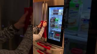 Player Profile LG Refrigerator LMXS30796S Wifi Smart Fridge