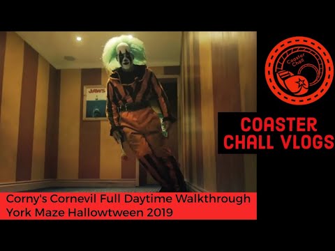 Corny's Cornevil Full Daytime Walkthrough York Maze Hallowtween 2019 ...