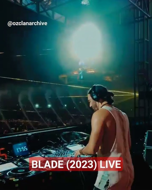 Ummet Ozcan - BLADE (Remix) LIVE #blade #acid #live #festival