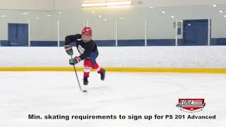 Edge Power skating - PS 201 Advanced - min. requirements