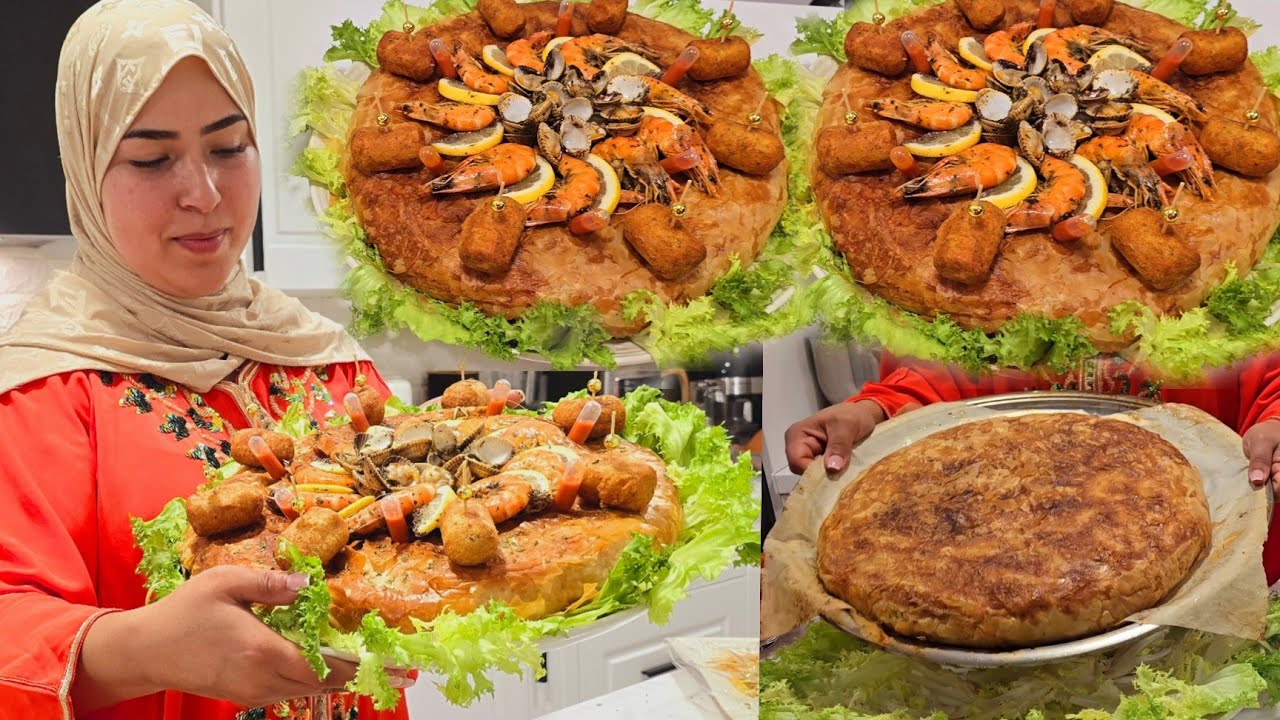 الحرفة الى ماغناتك تعيشك👌طلبية 2 بسطيلات الحوت لف البسطيلة بطريقة إحترافية بلاما تحل ثمن البيع