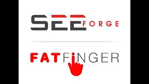 FAT FINGER by SEE Forge  www.seeforge.com - Asset Inspections, Field tickets, Waste Management, etc